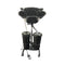 Portable basin with wasted water tank