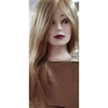 12-538 Mannequin Head 100% hair 18 inches