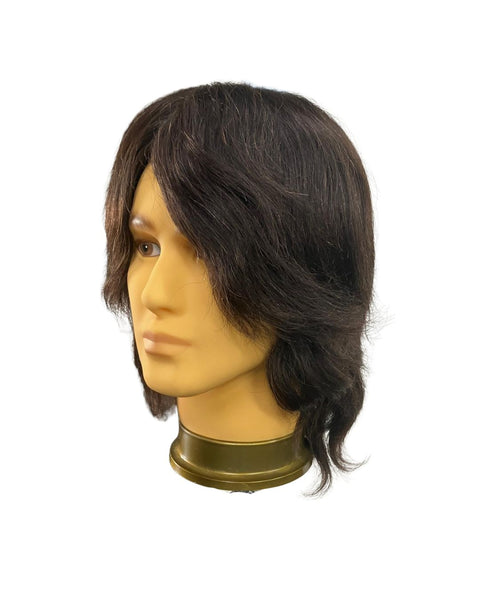 35-6206 Male Mannequin 100% 8inch Hair