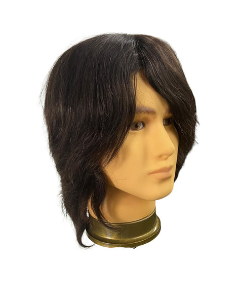 35-6206 Male Mannequin 100% 8inch Hair