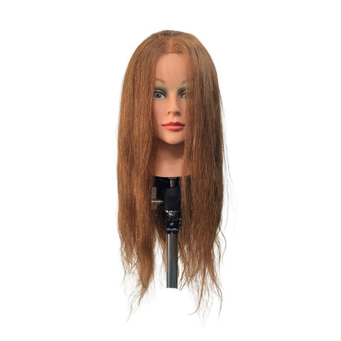 35-634 Mannequin Head 100% Human Hair 24"inch