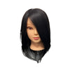 35-963 Mannequin Head 100% Hair 14" Black