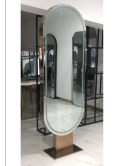 33-2215 Round Mirror with Stand