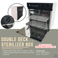 11-389 Sterilizer cabinet double deck