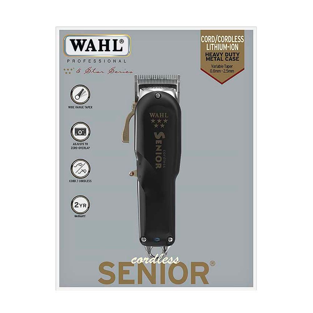Wahl SENIOR Cordless Clipper– Trend Supply Singapore