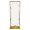 33-2013 Oval shape Full Length Mirror with Wood frame