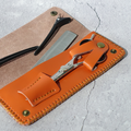 78524 Scissors case Single Scissor Leather