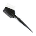 Color brush Black handle /white bristle