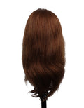 12-718 Dolly Head 16" #4 100%hair